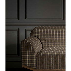 Mulberry II Sofa BROWN SMALL CHECK Febric