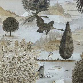 PATAGONIA FOREST EAGELE GRAY PRINT HOME DECOR  WALLPAPERS