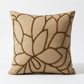 Tropical Safari Cushion Cover – 16x16 Inch  Cobalt Blue SKU: JV124C