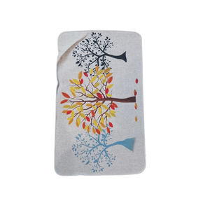 EKAVA Khaki Anti-Slip Doormat  Soft & Absorbent Floor Mat  45 × 75 cm -4