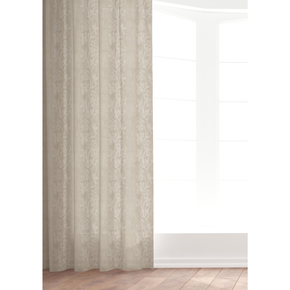 Aangan Floral Grate Sheer Fabric – Gustin Quality Polyester Curtain Material (137 cm Width) sr no 4