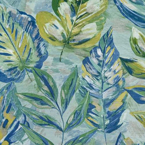 PATAGONIA  BIG LEAF PRINT BLUE HOME DECOR WALL COVER WALLPAPERS