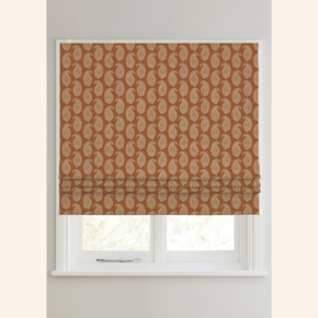 Sr. No. 43 – Urban Roots Ajrakh Paisley Fabric  BLINDS Brixton Quality