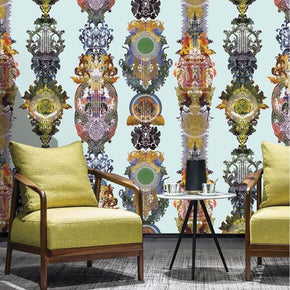 HERA GEOMETRIC MULTICOLR HOME DECOR WALL COVER  WALLPAPER