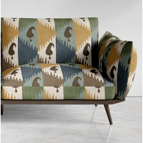 BUKHARA III – KRYPTON  SR NO: KR_326 Premium Upholstery Fabric (Polyester–Linen–Jute Blend)