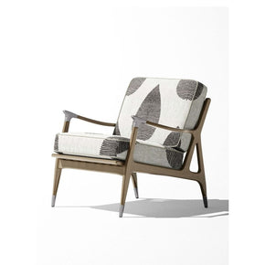 THE BLACK CONCEPT II  PRINT BIG LEAF UPHOLSTERY  FABRICS