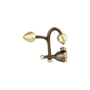 Brass Nuts Curtain Rod End Cap (Pair) – Premium Decorative Finial | Product Code: 42