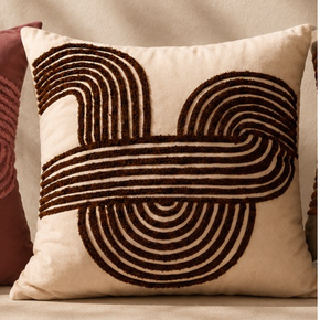 Textured Elegance Cushion Cover – 16x16 Inch SKU: JV128B