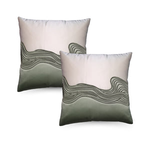 DIMOUT FABRIC WITH  EMBROIDED CUSHION COVER