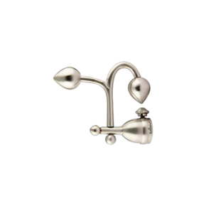 Brass Nuts Curtain Rod End Cap (Pair) – Premium Decorative Finial | Product Code: 42 finish-ss