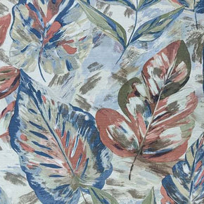 PATAGONIA PRINT BLUE BROWN LEAF HOME DECOR WALL COVER  WALLPAPERS