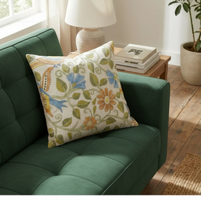 VEDIC-YF-5 Vedic Elegance Cushion Cover 18×18 Inch Decorative Cushion Covers