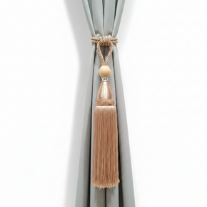Temple Tassel Beige