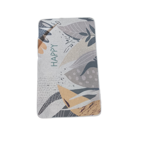 EKAVA Khaki Anti-Slip Doormat  Soft & Absorbent Floor Mat  45 × 75 cm -5