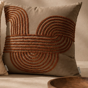 Textured Elegance Cushion Cover – 16x16 Inch SKU: JV128C