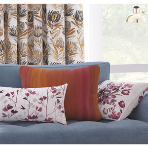 ICON POLYESTER BIG FLOWER SHEER  CURTAIN FABRIC