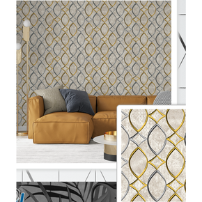 New India Premium Wallpaper High Quality Extra Washable Wall Covering no HI-471