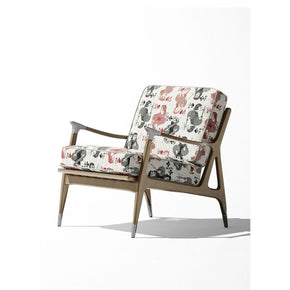 THE BLACK CONCEPT II PRINT RED BLACK  UPHOLSTERY  FABRICS