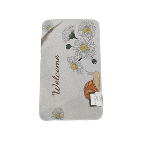 EKAVA Khaki Anti-Slip Doormat  Soft & Absorbent Floor Mat  45 × 75 cm -6