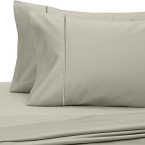 Oscar 100% cotton double bedsheet set : 400 106A Dessert Taupe SM