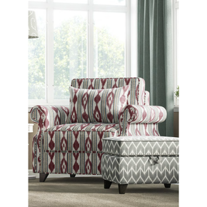 BUKHARA III – KRYPTON  SR NO: KR_304 Premium Upholstery Fabric (Polyester–Linen–Jute Blend)