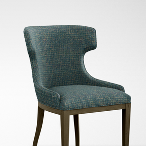 CASCADE II VELVET UPHOLSTERY FABRIC POLYESTER TEXTURE GREEN