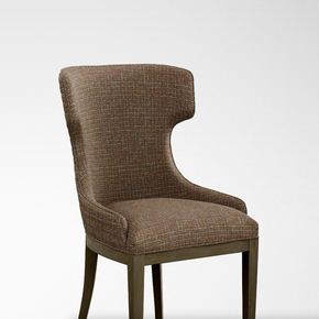 CASCADE II VELVET POLYESTER UPHOLSTERY TEXTURE BROWN FABRICS