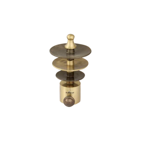 Funny Cone Curtain Rod End Cap (Pair) – Contemporary Decorative Finial | Product Code: 19 FINISH- ANTIQUE