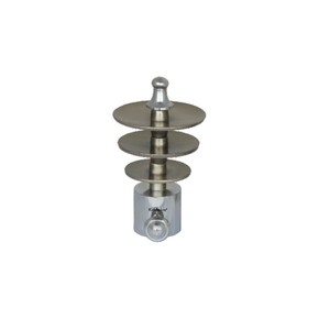 Funny Cone Curtain Rod End Cap (Pair) – Contemporary Decorative Finial | Product Code: 19 FINISH- MS