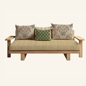 Sr. No. 03 – Urban Roots Ajrakh Blocks Fabric Sofa Upholstery Nara Quality