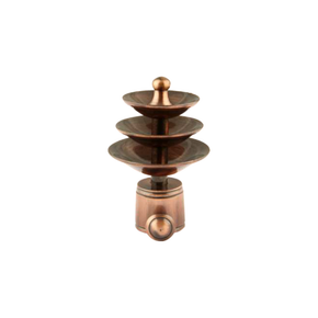 Umbrella Cone Curtain Rod End Cap (Pair) – Premium Decorative Finial | Product Code: 20 FINISH -COPPER ANTIQUE