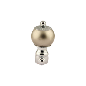 Lattu Curtain Rod End Cap (Pair) – Classic Decorative Finial  Product Code: 21 FINSIH- COPPER ANTIQUE