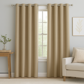Cedar Collection 33804  – "Textures" Printed main Curtain Fabric (100% Polyester)
