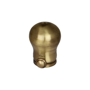 Bulb Curtain Rod End Cap (Pair) – Premium Decorative Finial | Product Code: 23 FINISH-ANTIQUE