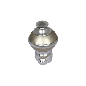 New Octagon Curtain Rod End Cap (Pair) – Premium Geometric Finial | Product Code: 24 FINISH MS