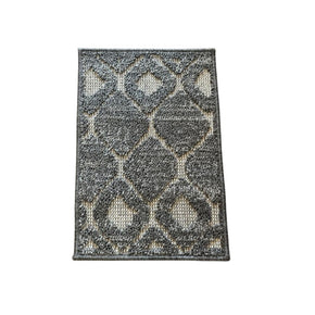 SANDRO JUTE DOORMAT 100% polyester white gray