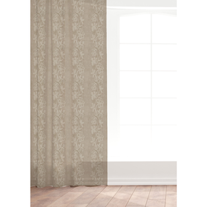 Aangan Floral Grate Sheer Fabric – Gustin Quality Polyester Curtain Material (137 cm Width) sr no 7