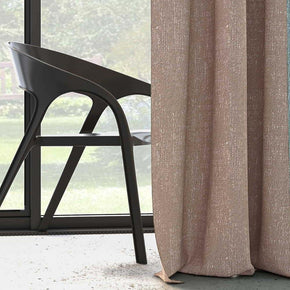 ASTRO JACQUARD POLYESTER TEXTURE  LIGHT PINK MAIN  CURTAIN  FABRIC