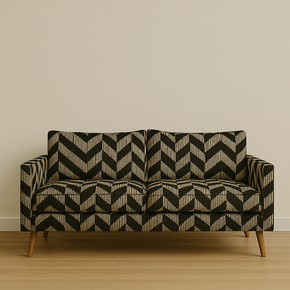 BEYOND BLACK POLYESTER DIMENSION GREY SOFA FABRIC
