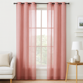 Bloom  32814 Textures Sheer Curtain Fabric – 100% Polyester