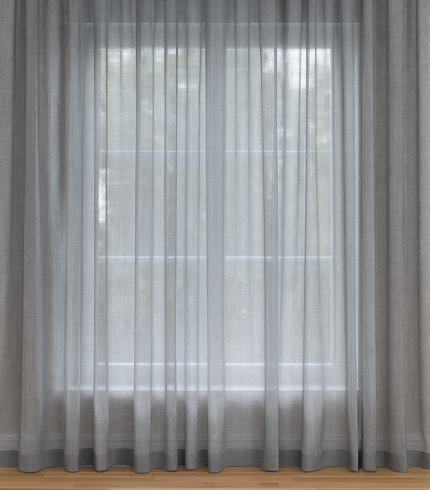 Texture Sheer  Curtain Fabric