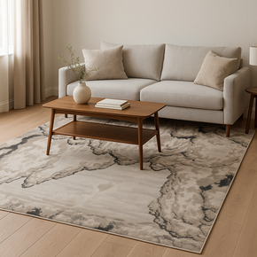 BURLINGTON DECO 4072C00-CQ-BRICH-DARK GREY RUGS