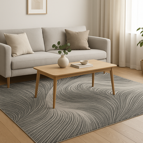 BURLINGTON DECO 5676C00-CD-POL. WHITE-TAUPE RUGS