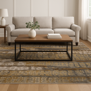 BURLINGTON EDEN 3528C00-UZ-LIGHT YELLOW-POL. GREY RUGS