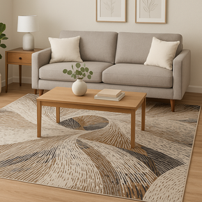 BURLINGTON DECO 4495C00-CQ-DARK GOLD-CASTLE RUGS
