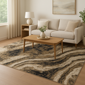 BURLINGTON EVA 3369C00-CC-DARK GREY-CASTLE RUGS