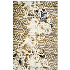 CALYPSO CARPET GEOMETRIC HERRINGBONE BROWN  X