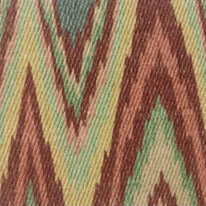 CINTHIA GEOMETRIC RED  SOFA  FABRIC
