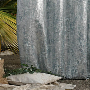 DIMENSION POLYESTER FOIL  TEXTURE MAIN CURTAIN FABRICS
