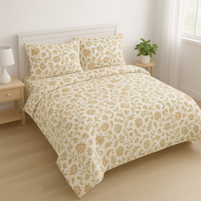 ELDORA AW SUPER SOFT PRINTED COTTON SUPER KING SIZE  BEDSHEET